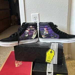 Nightmare Before Christmas Vans.   Size 11.5     Brand New